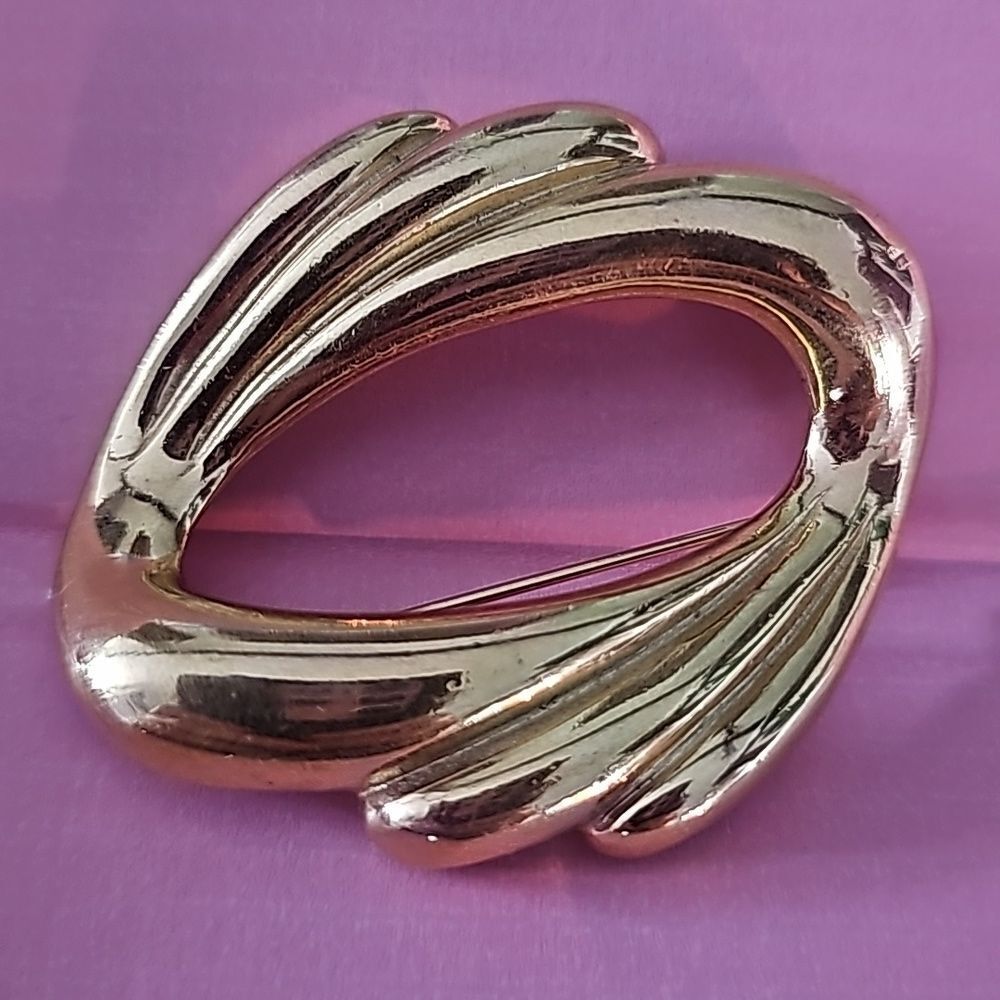 Rare Vintage Givenchy Gold-Plated Brooch